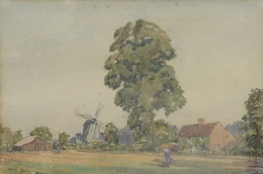 Martin Hardie (1875-1952), watercolour, ‘Westleton’, signed, 25 x 38cm. Condition - some foxing